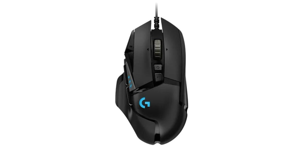 Logitech RGB wired gaming mouse for computer setup