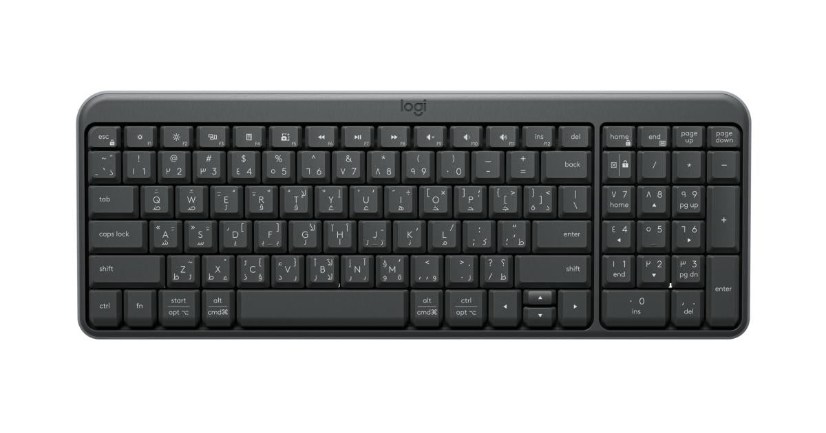 Logitech K250 Compact Bluetooth Wireless Keyboard Graphite Logitech K250 Compact Bluetooth Wireless Keyboard Graphite