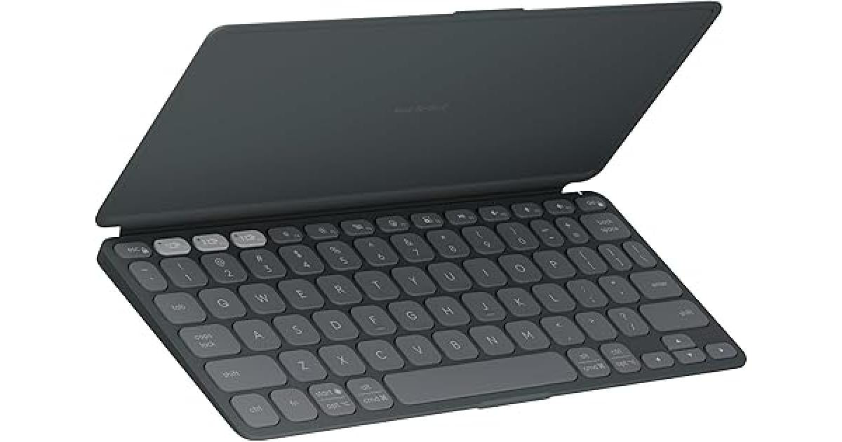 Logitech Keys-To-Go 2 Portable Bluetooth Slim and Compact Wireless Keyboard Logitech Keys-To-Go 2 Portable Bluetooth Slim and Compact Wireless Keyboard