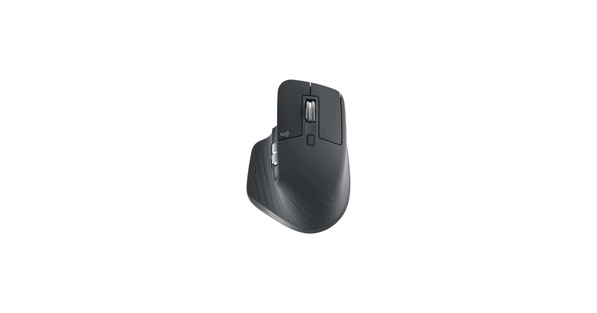 Logitech MX Master 3S Wireless Performance Mouse w/ Ultra-fast Scrolling Ergo 8K DPI Track on Glass Quiet Clicks USB-C -Graphite