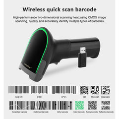 L500RB Wireless Barcode Scanner | 1D & 2D Wireless Barcode Reader