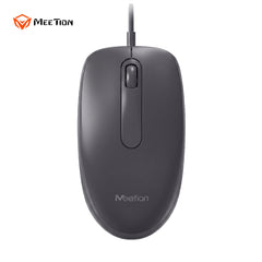 Meetion M100 Wired Silent Mouse -Black