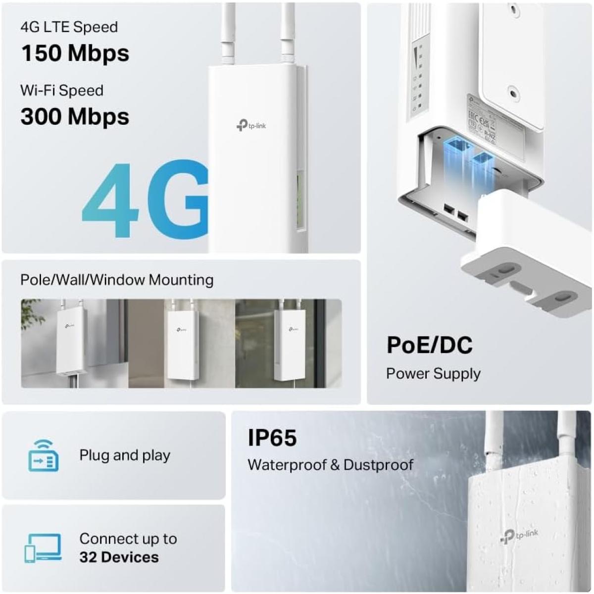 TP - Link wireless Wi - Fi router for network connectivity