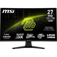 MSI MAG 274CXF 27" Curved 1500R 280Hz 0.5ms HDR Ready 102% sRGB 1.07 Billion Color Adaptive-Sync Support 120Hz For PS5 & XBox