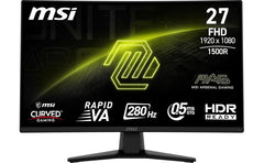 MSI MAG 274CXF 27" Curved 1500R 280Hz 0.5ms HDR Ready 102% sRGB 1.07 Billion Color Adaptive-Sync Support 120Hz For PS5 & XBox