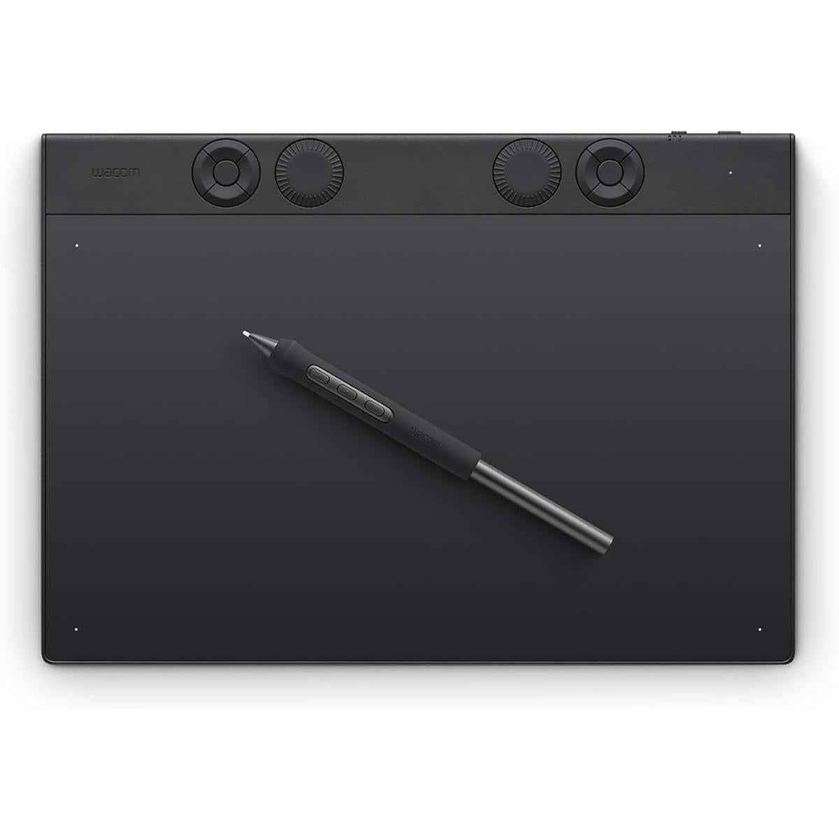 Wacom Intuos Pro (2025) Drawing Tablet, Medium 291 X 206 Mm Wireless Graphics Art Tablet With Pro Pen 3 & Touch Ring, Digital Drawing Pad For Mac And Windows Pc