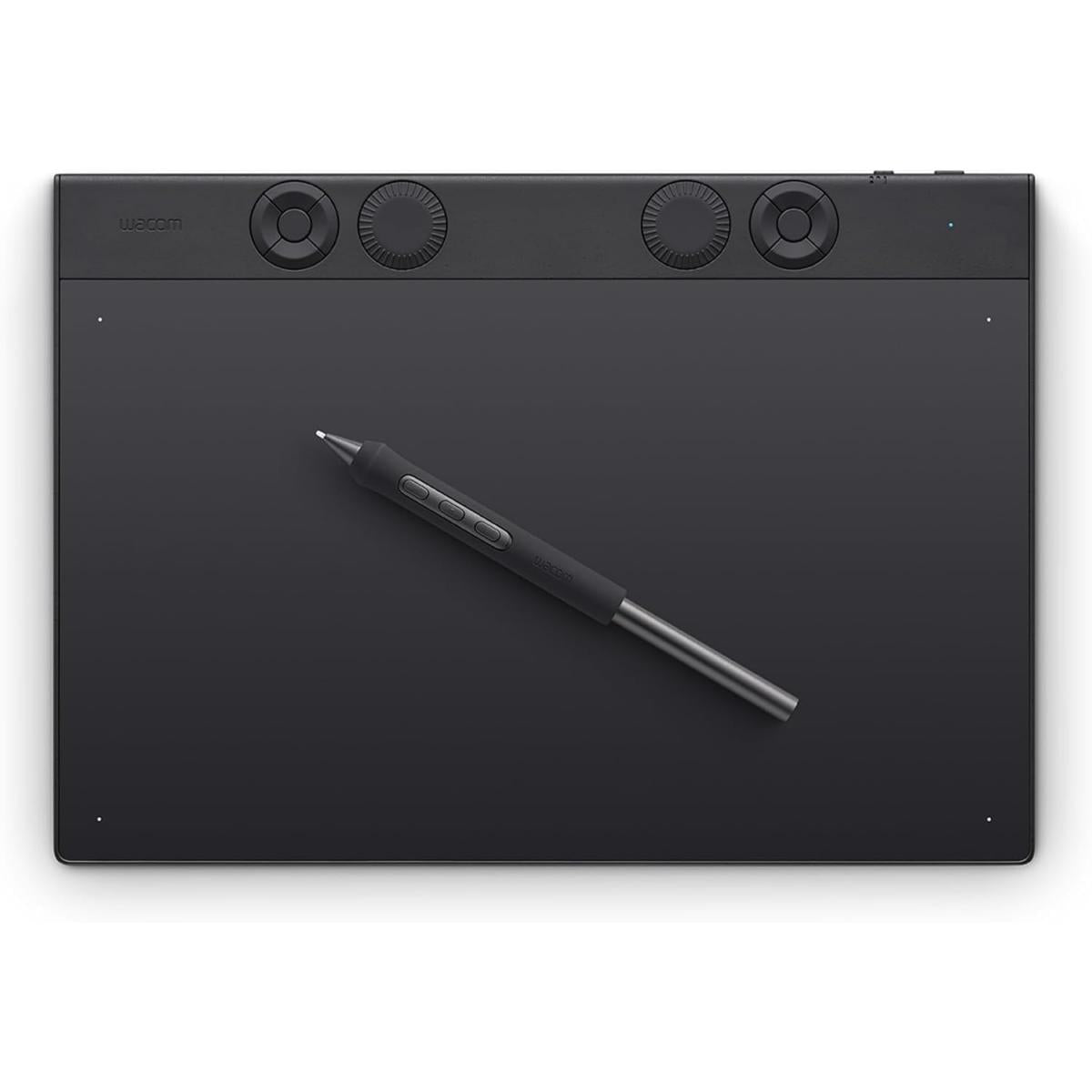 Wacom Intuos Pro (2025) Drawing Tablet, Medium 291 x 206 mm Wireless Graphics Art Tablet with Pro Pen 3 & Touch Ring, Digital Drawing Pad for Mac and Windows PC