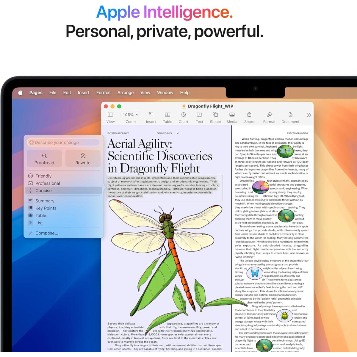 Apple laptop for portable computing