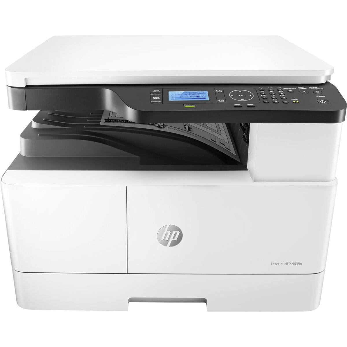 HP LaserJet Pro M438N A3 Mutlifunion 3 in One Black USB & Network Interface - White