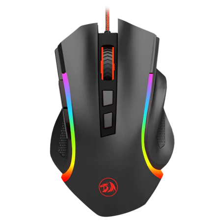 Redragon M607W Griffin 7200 DPI RGB Gaming Mouse - White