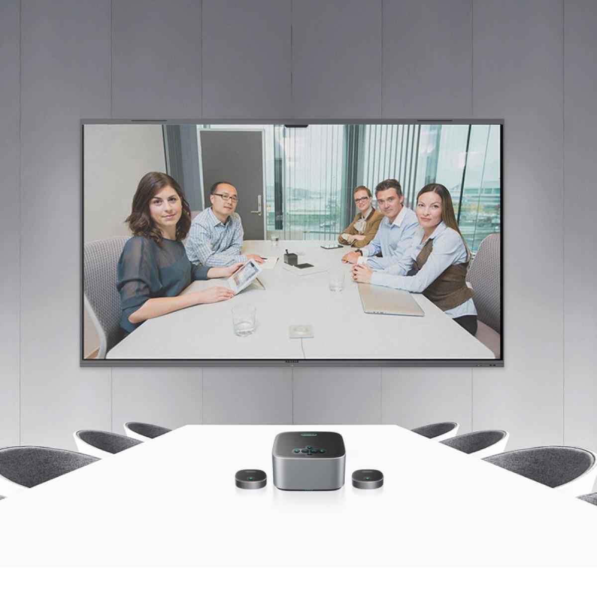 Tenveo M6B-EX Bluetooth Wireless 9 Meters Voice Pickup Range Full-Duplex Omnidirectional Speakerphone