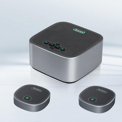 Tenveo M6B-EX Bluetooth Wireless 9 Meters Voice Pickup Range Full-Duplex Omnidirectional Speakerphone
