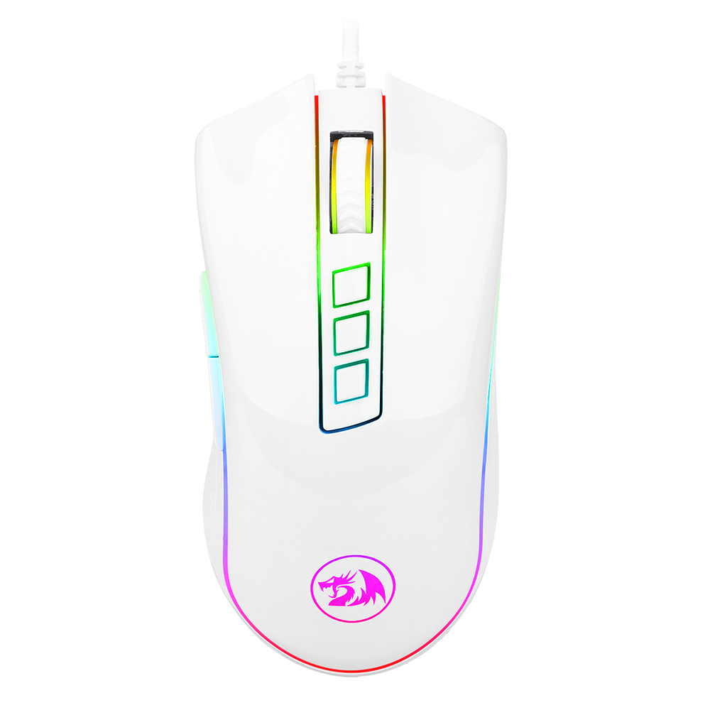 Redragon Cobra M711W-1 Wired Gaming Mouse - White