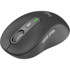 Logitech Signature Plus M750 Wireless Mouse – For Small To Medium Hands, Smartwheel, Bluetooth, Multi Device, 24 Month Battery, Silent Clicks, Customizable Side Buttons, Contoured Shape Graphite