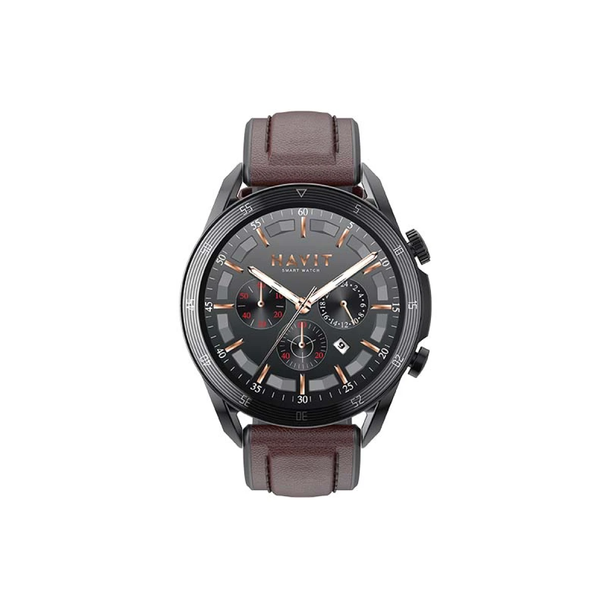 HAVIT M9030 PRO Smart Life Series Smart Watch, 1.43" AMOLED Screen, IP68, Heart Rate & Blood Pressure