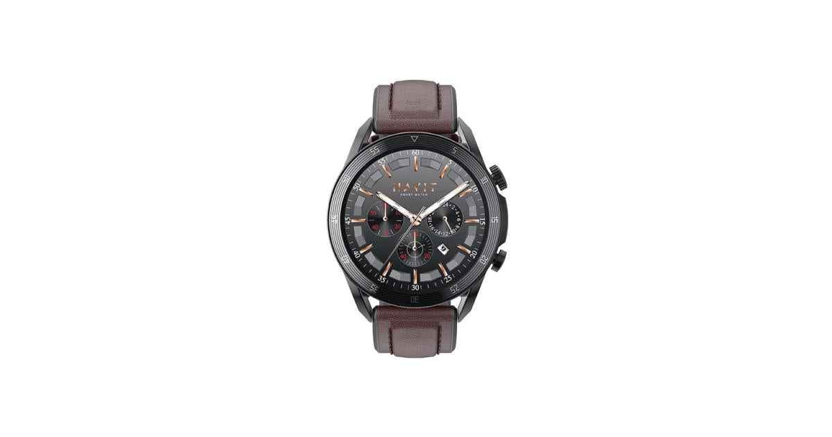 HAVIT M9030 PRO 24-Hour Life Assistant Smart Watch – Brown