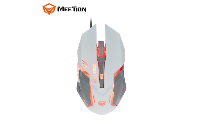 Meetion M915 Rgb Gaming Wired Mouse White