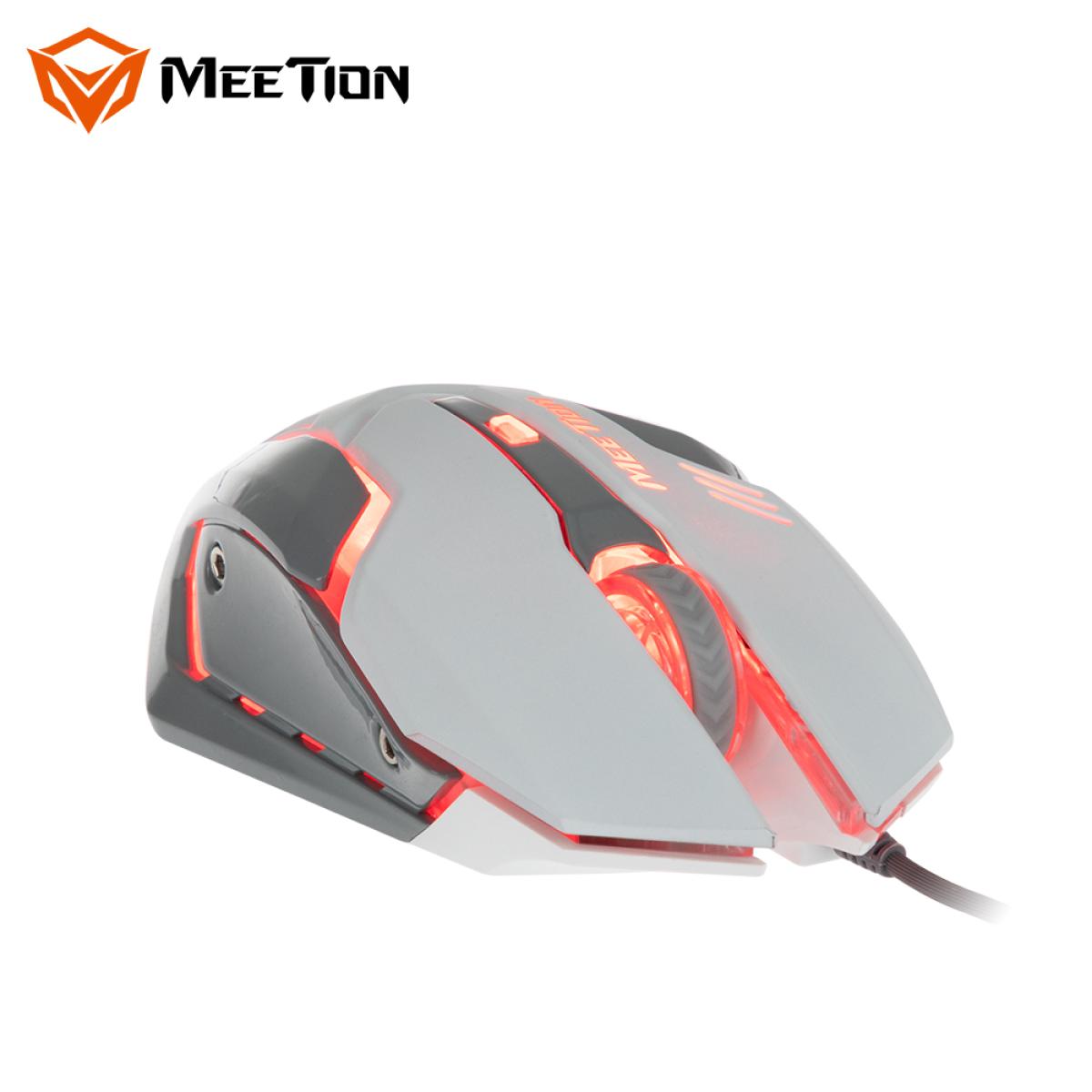Meetion M915 RGB Gaming Wired Mouse -White