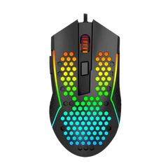 Redragon M987-K Lightweight 55g Honeycomb Gaming Mouse RGB 12000 dpi - CompuMe