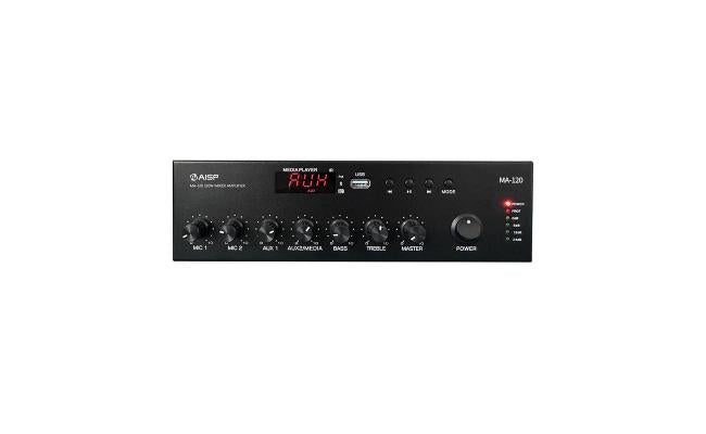 Aisp Ma 120 Digital Amplifer with Bt/usb/fm 120w, audio