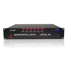 AISP MA-6250 6 Zone Mixer Amplifier with Siren 250W