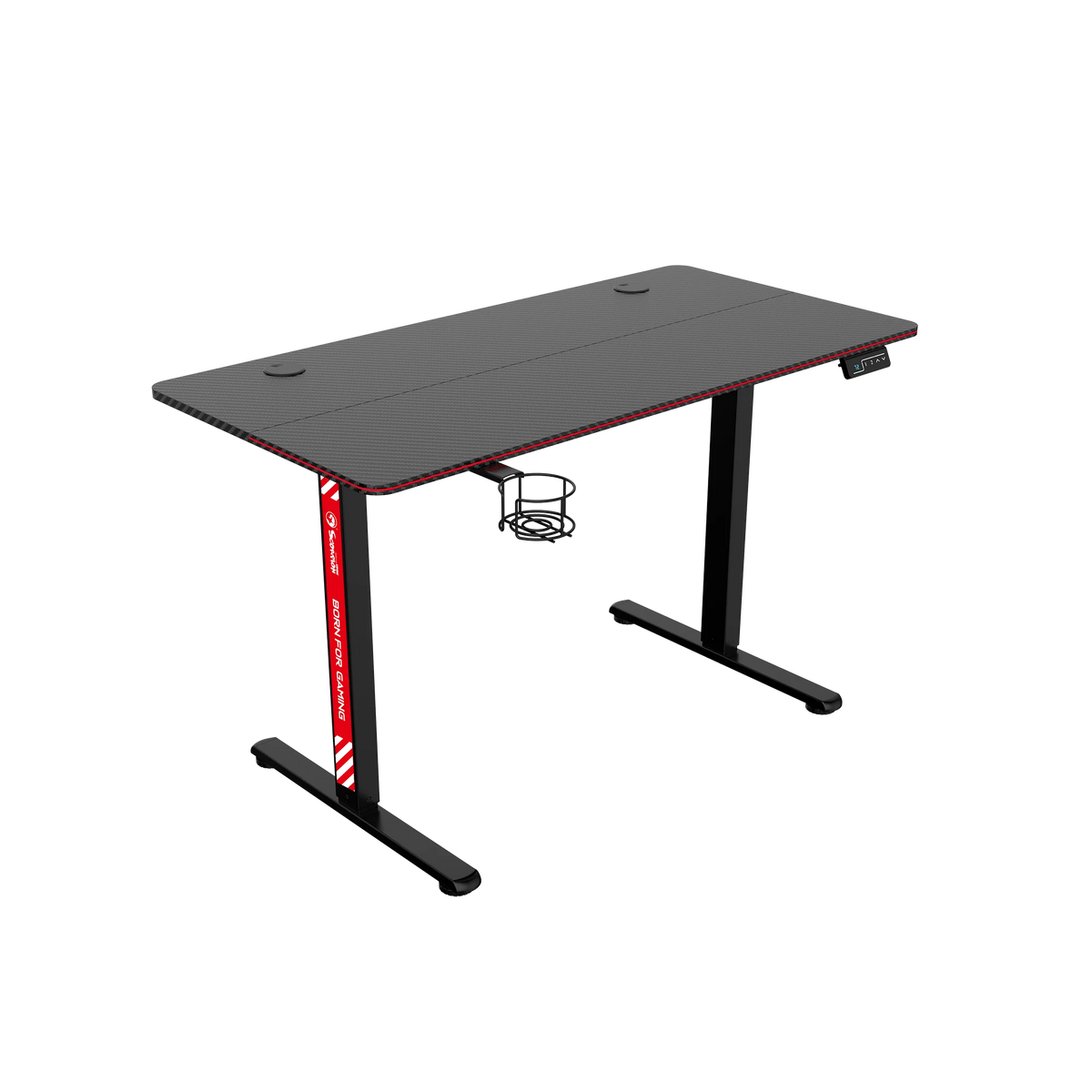 MARVO Arena E60 DE-10 Height-Adjustable & Ergonomic Gaming Desk