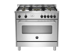 MAS95C1MXV Bertazzoni Oven 90 Cm, 5 Copper Burners, 142 Liters