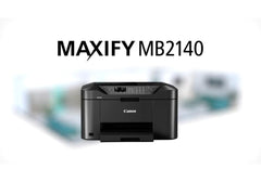 Canon MAXIFY MB2140, Automatic 2 Side Duplex Printing , Versatile Printer, Scanner, Copier and Fax Designed for Home Offices - 3 Year Warranty