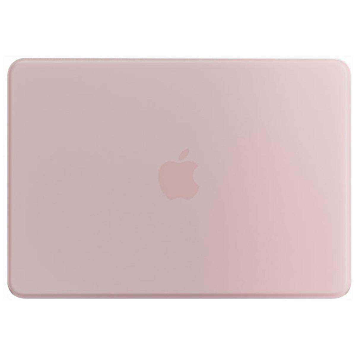 COTECi MB-086-TP Frosted MacBook Shell Case Transparent Pink for MacBook Neo 13"