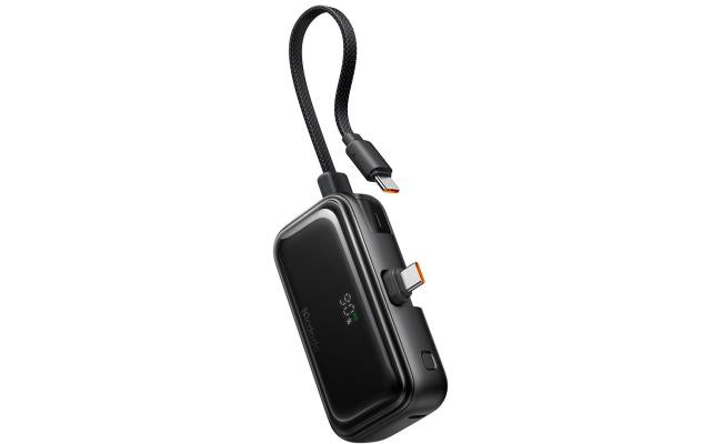 Mcdodo Mc 7760 Mdd Free Kit Series Power Bank With Usb C Plug Digital Display 5000mah 20w Portable Phone Charger Black Mcdodo Mc 7760 Mdd Free Kit Series Power Bank With Usb C Plug Digital Display 5000mah 20w Portable Phone Charger Black