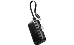Mcdodo Mc 7760 Mdd Free Kit Series Power Bank with USB - C Plug Digital Display 5000mah 20w Portable Phone Charger Black