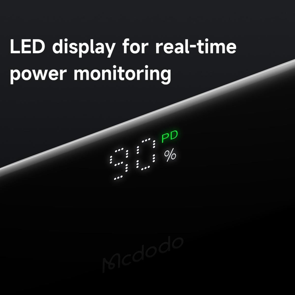 Mcdodo Mc 7760 Mdd Free Kit Series Power Bank With Usb C Plug Digital Display 5000mah 20w Portable Phone Charger Black Mcdodo Mc 7760 Mdd Free Kit Series Power Bank With Usb C Plug Digital Display 5000mah 20w Portable Phone Charger Black
