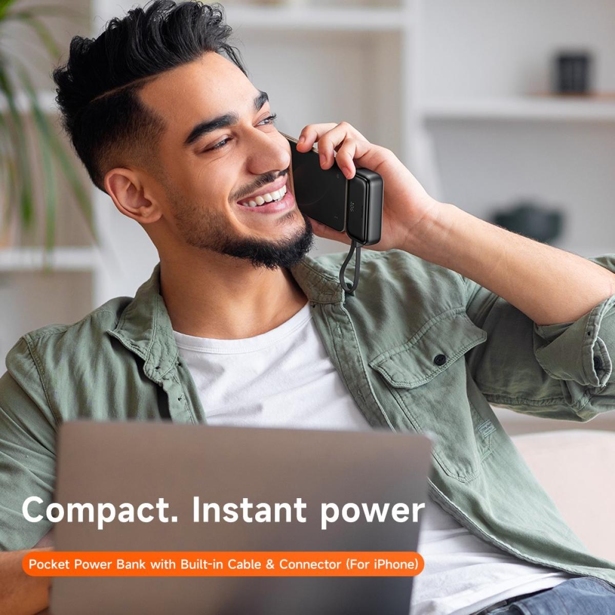 Mcdodo Mc 7800 Mdd Free Kit Series Power Bank Portable Charger With Iphone Plug And Digital Display 5000mah 20w Black Mcdodo Mc 7800 Mdd Free Kit Series Power Bank Portable Charger With Iphone Plug And Digital Display 5000mah 20w Black