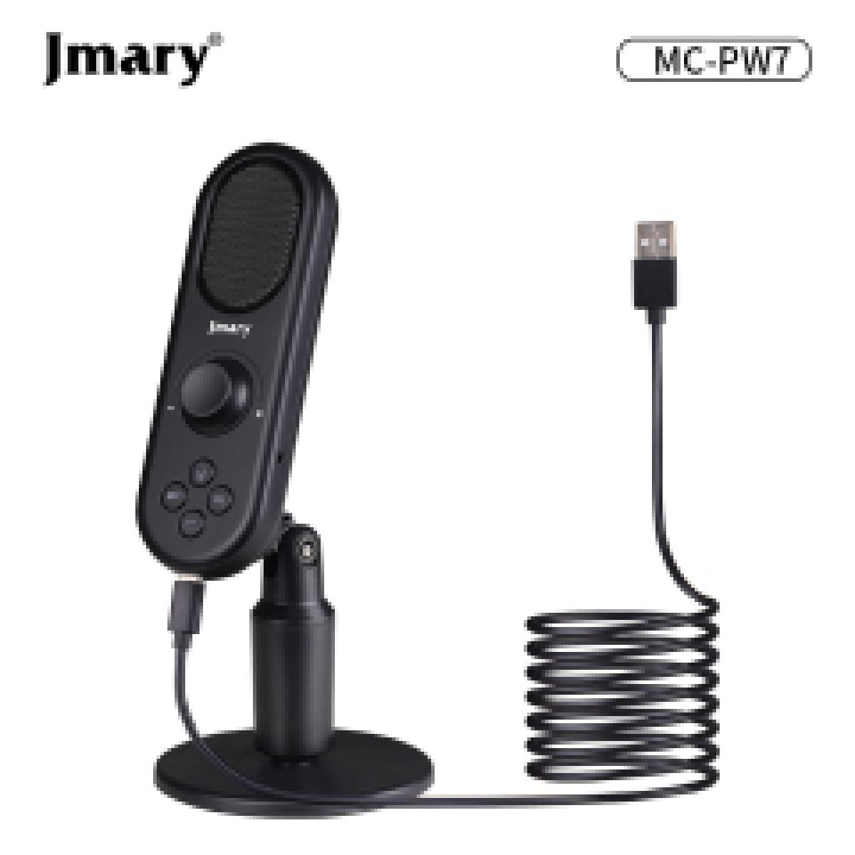 Jmary MC-PW7 Podcastng USB Microphone with Stand