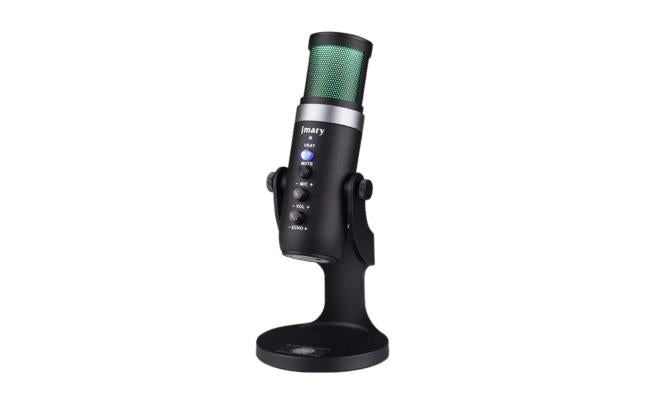 Jmary Mc Pw9 Rgb Usb Noise Cancellation Microphone