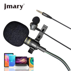 Jmary MC-R5 Professional 3.5mm Lavalier Microphone with Earphone
