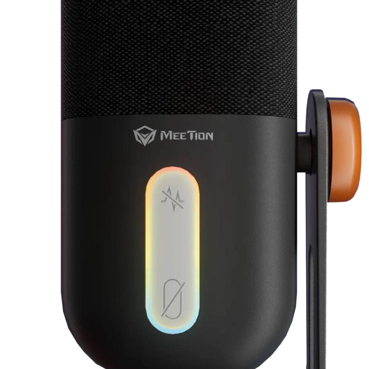Meetion MC16 Studio Grade Touch Control Gaming Microphone -Black