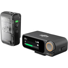 Dji Mic 2 (1 Tx + 1 Rx), Wireless Microphone With Intelligent Noise Cancelling, 32 Bit Float Internal Recording, Optimized Sound, 250m (820 Ft.) Range, Microphone For Iphone, Android, Camera, Vlogs