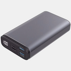 Rockrose Power bank Assassin 10 Pro, 22.5Watts, 10000Mah, Grey - Assassin 10 Pro 10000