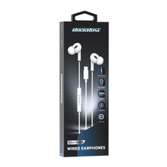 Rockrose Solo TC Neo Type-C In-Ear Earphones, White