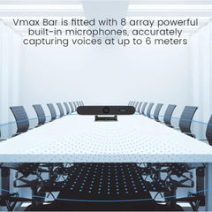 Tenveo MEET BAR 4K video bar Conference Webcam