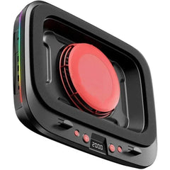 Memo Fl08 Laptop Cooling Stand 2400rpm Powerful Fan Notebook Heat Dissipation Base Enhances Optimaled Airflows And Durability