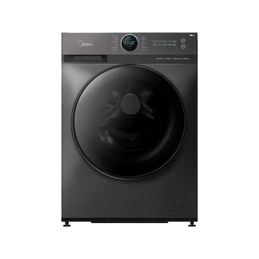 Midea 12 Kg Front Load Washing Machine - 15 Programs - Silver