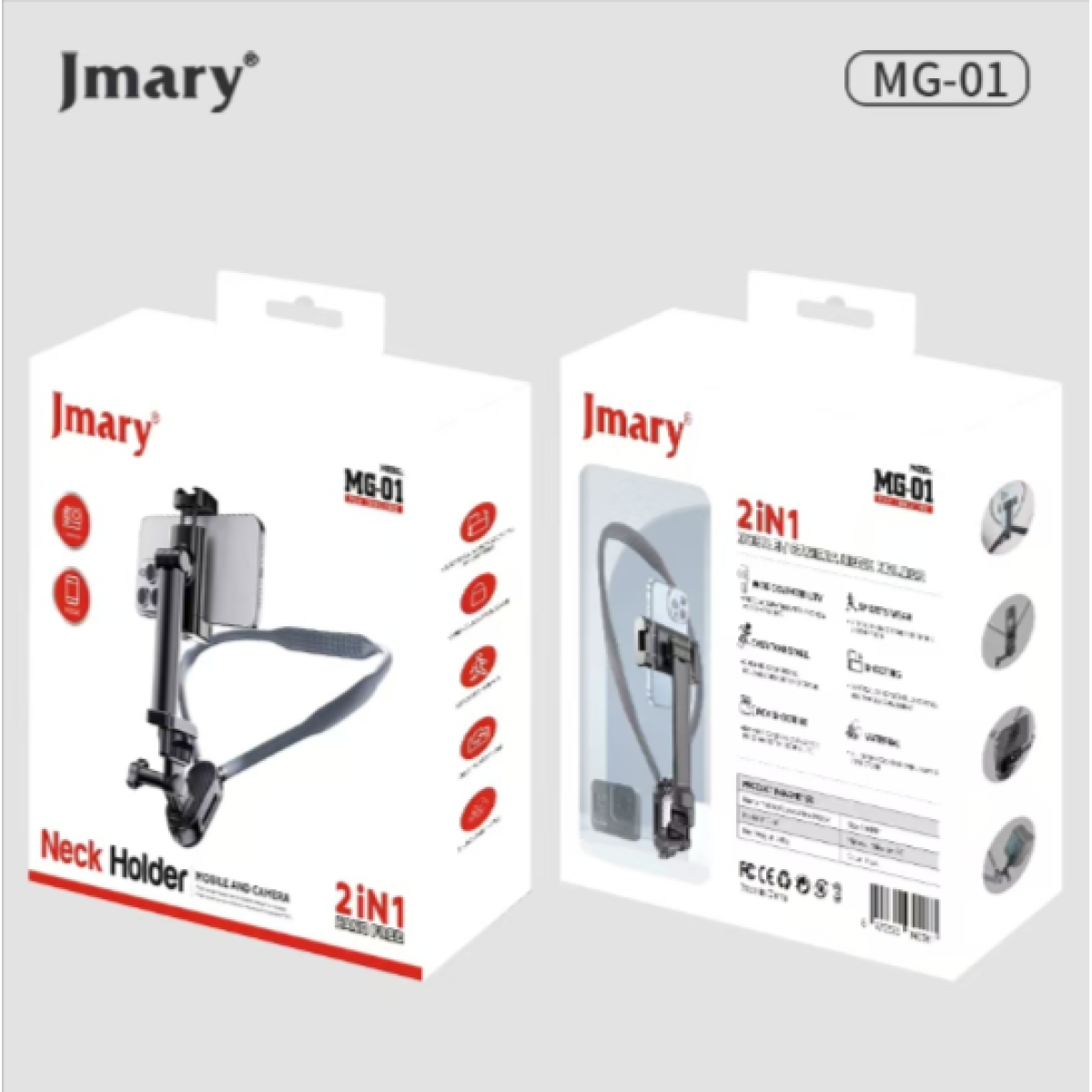 Jmary MG-01 Neck Holder for Mobile+Action Camera