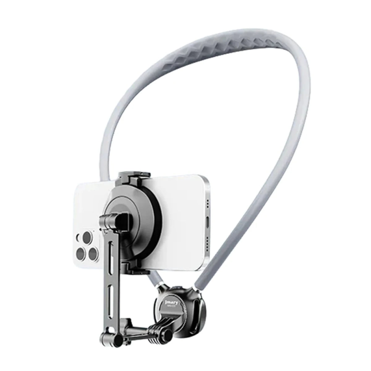 JMARY MG - 03 Magnetic Neck Mount Holder for POV Shooting Multi - angle Selfie Adjustable Phone Holder for Smartphone