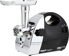 Arshia MG128-2140 ProMeat Turbo Meat Grinder, 2500 Watt, Black