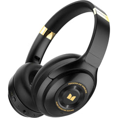 Monster Persona Aive Noise Cancelling Headphones Wireless, Bluetooth Headphones Over Ear, Wireless Headphones Hi Fi Audio Deep Bass,quick Charge 30h Playtime, Memory Foam Ear Cups, For Travel, Home Office Black