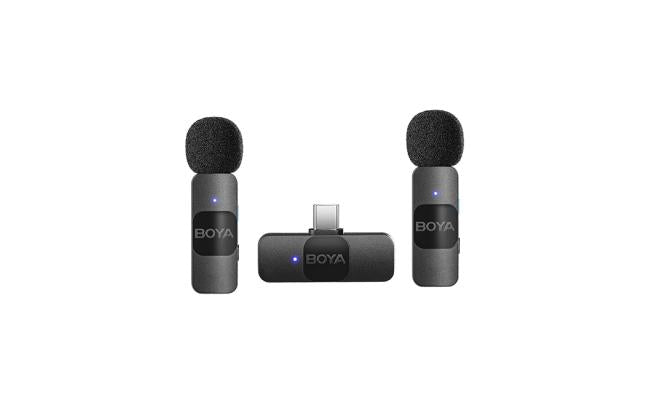 Boya By V20 Ultracompact 2.4ghz Type C Wireless Microphone System