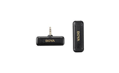 Boya By WM3T2 2.4ghz Aux 3.5mm Wireless Microphone System (one Mic) with audio