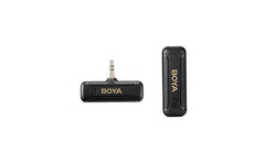 Boya By WM3T2 2.4ghz Aux 3.5mm Wireless Microphone System (one Mic) with audio
